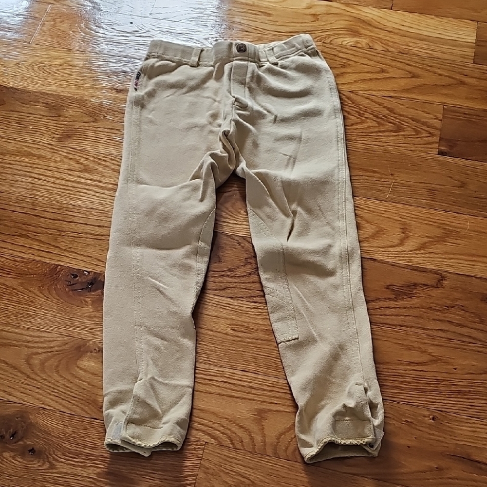 Kids Tan Casual Pants
